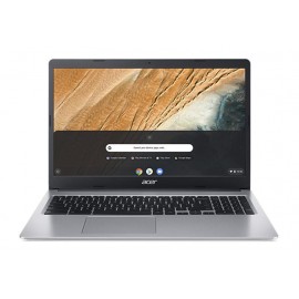 Laptop Acer Chromebook CB315-3H-C2C3 15.6" 1366x768 N4000,4GB,32GB,UHD Graphics 600,Chrome OS,Silver + δώρο protective sleeve