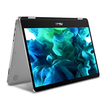 Laptop Asus VivoBook Flip TP401MA-AH21T 2in1 14" 1366x768 Touch N5030,4GB,128GB,Intel UHD Graphics 605,W10S,Silver