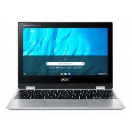 Laptop Acer Chromebook Spin 2in1 11.6" 1366x768 Touch MediaTek MT8183,4GB,32GB,Mali-G72 MP3,Chrome OS,Pure Silver