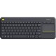 Keyboard Logitech K400 Plus Wireless Touch Black