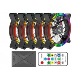 Case Cooler 12cm RGB-Fan x5 kit Alseye HALO 4.0