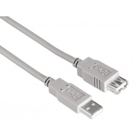 Καλώδιο Προέκτασης USB Hama 30618 3m Grey