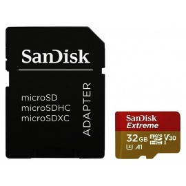 Memory Card 32GB Class 10 U3 V30 A1 SanDisk Ultra microSDHC with Adapter