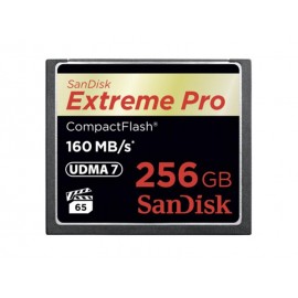 Memory Card 256GB Sandisk Extreme Pro Compact Flash 160MB/S 4K