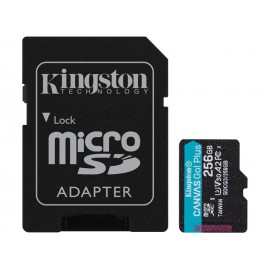 Memory Card 256GB Kingston Class 10 U3 V30 Canvas Go Plus with adapter SDCG3/256GB 170MB/s SDCG3/256GB