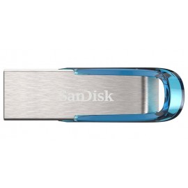 USB Stick SanDisk Ultra Flair 64GB USB 3.0 Blue SDCZ73-064G-G46B 150MB/s