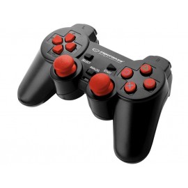 Gamepad Esperanza Corsair EGG106R wired red buttons PC/PS3