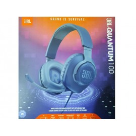 Gaming Headset JBL® Quantum 100 Wired Over-Ear Blue