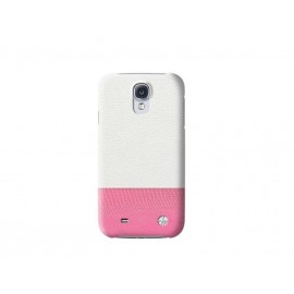 Θήκη Hardshell Trexta Samsung i9505 Galaxy S4 Boon Λευκό-Ροζ