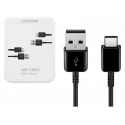 Data Cable Samsung USB 2.0/USB-C 1.5m Black