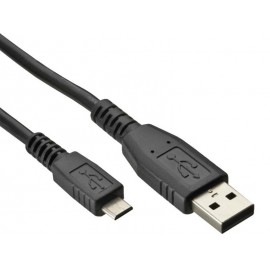 Data Cable Cellular Line USB to micro USB 1.15m Black CL 131745