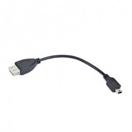 Data Cable Cablexpert OTG mini USB-B male - USB-A female A-OTG-AFBM-002