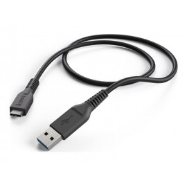 Data Cable Hama USB-A to USB-C 1m Black