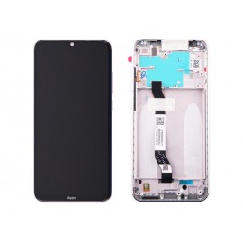 LCD Display + Touch Unit + Front Cover για το Xiaomi Redmi Note 8 White (Service Pack)