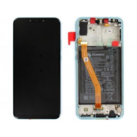 LCD Display + Touch Unit + Front Cover για το Huawei Nova 3 Blue (Service Pack)