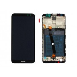 LCD Display + Touch Unit + Front Cover Huawei για Nova Smart Grey (Service Pack)