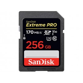Memory Card SD 256GB Class 10 U3 V30 UHS-1 Sandisk Extreme Pro SD SDSDXXY-256G-GN4IN