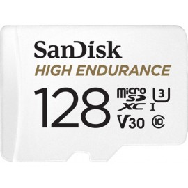 Memory Card 128GB Class 10 U3 Sandisk High Endurance microSDHC SDSQQNR-128G-GN6IA 100MB/s
