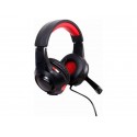 Gaming Headset Gembird GHS-U-5.1-01 Black/Red