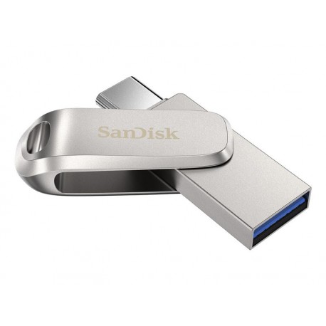 USB Stick 256GB USB + USB-C 3.2 Sandisk Ulta Dual Drive Luxe SDDDC4-256G-G46 150MB/s