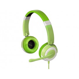 Headset HAMA Dispersion με μικρόφωνο Green 51677