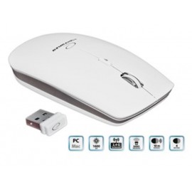 Mouse Esperanza Wireless Optical EM120W Nano Usb White