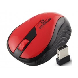 Mouse Esperanza TM114R Wireless USB Red