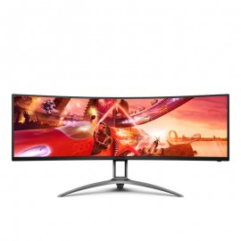 Gaming Monitor AOC AG493UCX2 49 ", VA, 5120x1440, 4 ms, 165 Hz, Curved screen