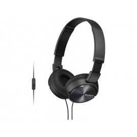 On Ear headphones Sony MDRZX310APB με μικρόφωνο και 3.5mm jack για Android Black
