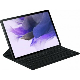 Θήκη Samsung Book Cover with Keyboard EF-BT730PGEGEU για Galaxy Tab S7 FE/S8+ Black