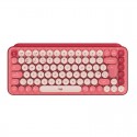 Keyboard LOGITECH POP Keys Wireless Mechanical Keyboard With Emoji Keys Pink