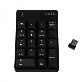 Keyboard LOGILINK ID0120 Black