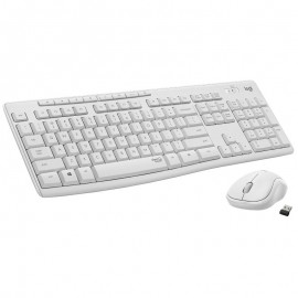 Keyboard LOGITECH MK295 Silent Wireless Combo White