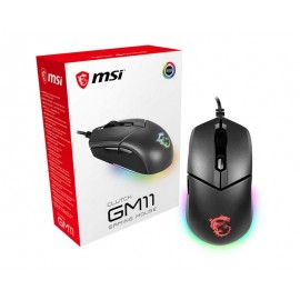 Mouse MSI Clutch GM11 5000 DPI Optical Black
