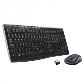Keyboard LOGITECH Wireless Combo MK270 Black