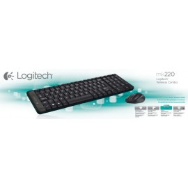 Keyboard LOGITECH Wireless Combo MK220 Black