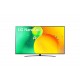 TV LG 75",75NANO766QA, LED, UltraHD,Smart TV,HDR,DVB-S2,Nanocell, 60Hz