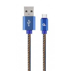 Data Cable Gembird USB 2.0 to USB-C 1m Jeans