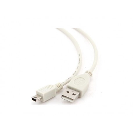 Καλώδιο Cablexpert USB 2.0 to Mini USB 1.8m White