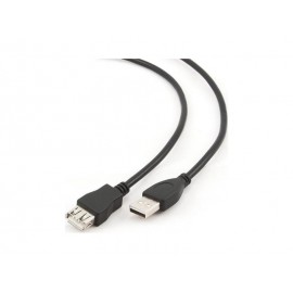 Καλώδιο Cablexpert Extension USB-A 2.0 male to USB-A female 1.8m Black