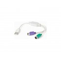 Adapter Cablexpert Converter USB to PS/2 0.3 White (UAPS12)