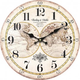 Ρολόι Τοίχου MDF Φ58x4cm