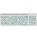 Keyboard Alcatroz Jellybean A200 Wireless White/Mint US