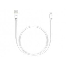 Data Cable Lamtech USB 2.0 to USB-C 1m White