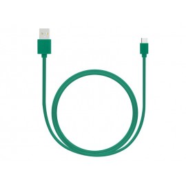 Data Cable Lamtech USB 2.0 to USB-C 1m Green