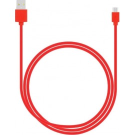 Data Cable Lamtech USB 2.0 to Micro USB 1m Red