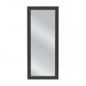 Καθρέπτης Τοίχου GILBERT Ανθρακί Μοριοσανίδα/Γυαλί 105x45cm