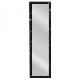 Καθρέπτης Τοίχου BHAVITH Μαύρο Μοριοσανίδα/Γυαλί 160x45cm
