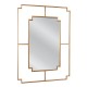 Καθρέπτης Τοίχου BERT Χρυσό Μέταλλο/Γυαλί 90x1.5x65cm
