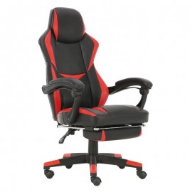 Καρέκλα Γραφείου ΑΓΝΗ Κόκκινο PVC 66x68x115-123cm